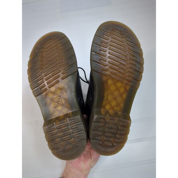 Dr. Martens 1460 Boot Black Kids 3 Lace Up Zip Up - Picture 5 of 9